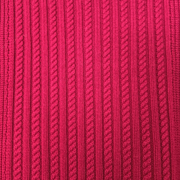 VVB VICTORIA BECKHAM BURGUNDY COTTON AND WOOL SLEEVELESS SWEATER UK Sz M - Picture 12 of 14